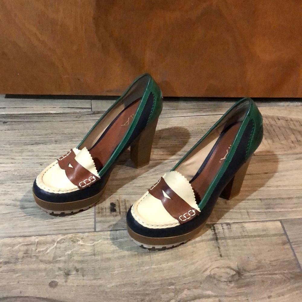 Block Heel Pumps